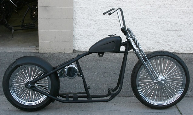 N390 MMW OG CLASSIC FAT SPOKE RIGID BOBBER - Malibu Motorcycle Works